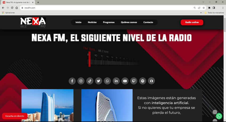 Web Nexa FM